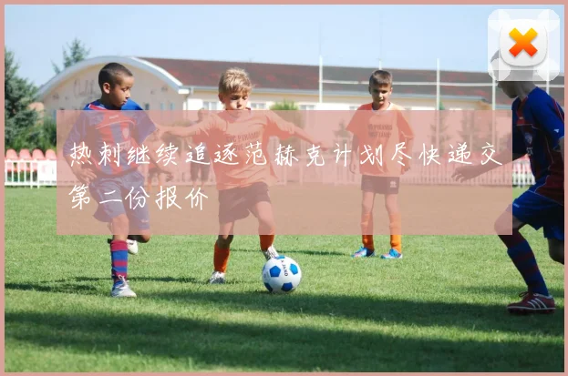 热刺继续追逐范赫克计划尽快递交第二份报价